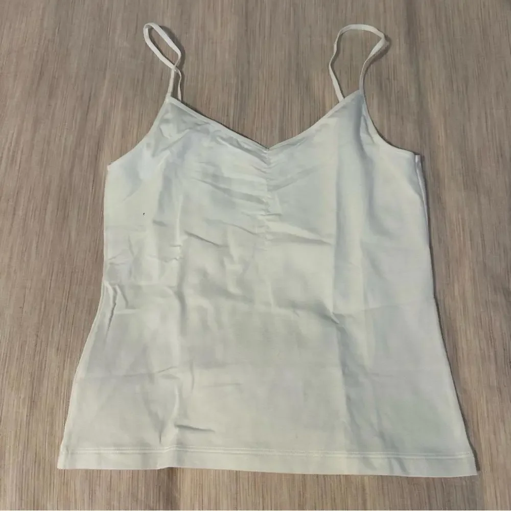 Y2K PINK Victoria’s Secret White Cami Top